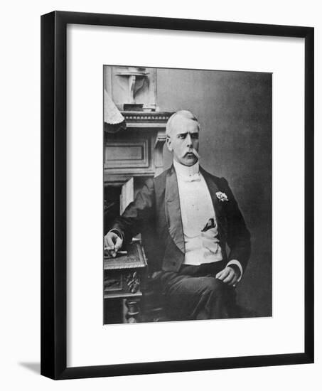 Es Willard, British Actor, as 'Jim the Penman, 1887-Ernest Barraud-Framed Giclee Print