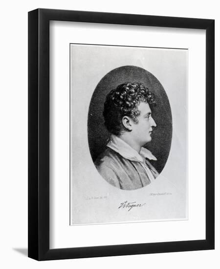 Esaias Tegner, Engraved by Isaac Wilhelm Tegner and Johann Adolf Kittendorff-Leonard Henrik Roos af Hjelmsater-Framed Giclee Print