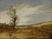 Dunes-Esaias van de Velde-Framed Art Print