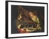 Esau and Jacob-Matthias Stomer-Framed Giclee Print