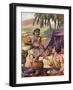 Esau Asking His Brother Jacob for Food-Pat Nicolle-Framed Giclee Print