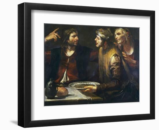 Esau Sells His Birth Right-Gioacchino Assereto-Framed Giclee Print