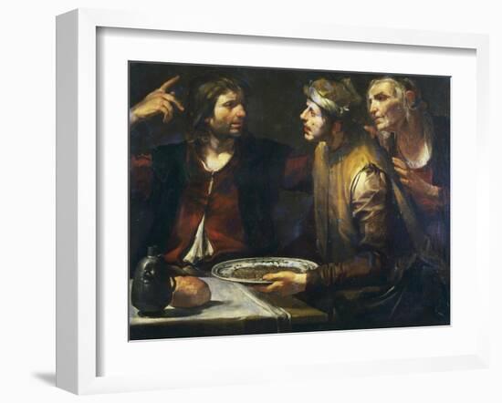 Esau Sells His Birth Right-Gioacchino Assereto-Framed Giclee Print