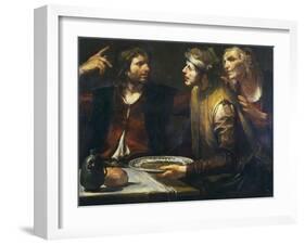 Esau Sells His Birth Right-Gioacchino Assereto-Framed Giclee Print