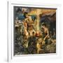 Esau Sells His Birthright-Harry G. Seabright-Framed Giclee Print