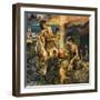 Esau Sells His Birthright-Harry G. Seabright-Framed Giclee Print