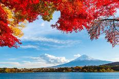 Mt. Fuji in Autumn-ESB Professional-Laminated Photographic Print