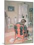 Esbjorn Convalescing-Carl Larsson-Mounted Giclee Print