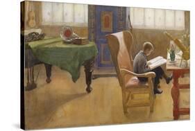 Esbjorn in the Study Corner, 1912-Carl Larsson-Stretched Canvas