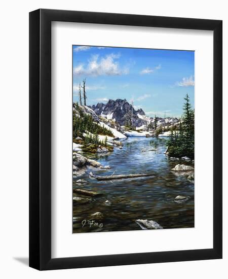 Esc. Tarn Painting-Jeff Tift-Framed Giclee Print