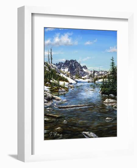 Esc. Tarn Painting-Jeff Tift-Framed Giclee Print