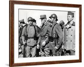 Escadrille Lafayette (Lafayette Escadrille) by William A.Wellman with Tab Hunter, 1958 (b/w photo)-null-Framed Photo