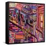 Escalator-Josh Byer-Framed Stretched Canvas