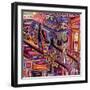 Escalator-Josh Byer-Framed Giclee Print