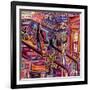 Escalator-Josh Byer-Framed Giclee Print