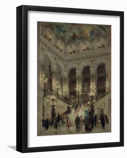 Escalier de l'Opéra-Louis Béroud-Framed Giclee Print