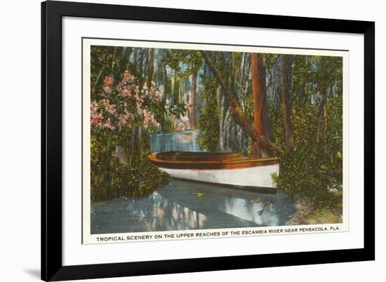 Escambia River, Pensacola, Florida-null-Framed Premium Giclee Print