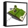 Escape from a Fairy Tale (Illustrated Concept)-viczast-Framed Stretched Canvas