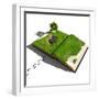 Escape from a Fairy Tale (Illustrated Concept)-viczast-Framed Photographic Print