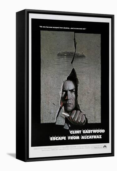 Escape from Alcatraz, 1979-null-Framed Stretched Canvas