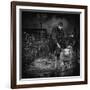 Escape from the Flood-Piet Flour-Framed Photographic Print