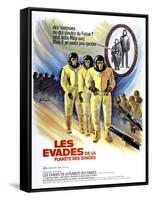 Escape From The Planet of the Apes, (aka Les Evades De La Planete Des Singes), 1971-null-Framed Stretched Canvas