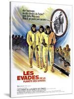 Escape From The Planet of the Apes, (aka Les Evades De La Planete Des Singes), 1971-null-Stretched Canvas