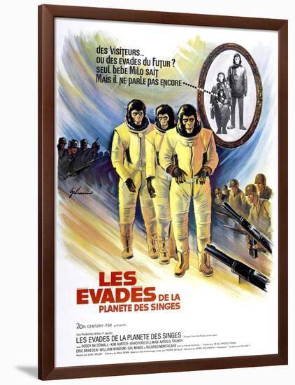 Escape From The Planet of the Apes, (aka Les Evades De La Planete Des Singes), 1971-null-Framed Art Print