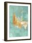 Escape into Teal Abstraction II-Michael Marcon-Framed Art Print