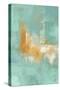 Escape into Teal Abstraction II-Michael Marcon-Stretched Canvas