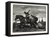 Escape of Jacqueline from Ghent-null-Framed Stretched Canvas