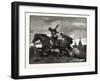 Escape of Jacqueline from Ghent-null-Framed Giclee Print