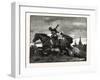 Escape of Jacqueline from Ghent-null-Framed Giclee Print