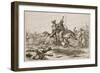 Escape of Lieutenant Goreham-null-Framed Giclee Print