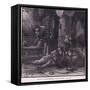 Escape of Roger Mortimer from the Tower Ad 1323-Charles Ricketts-Framed Stretched Canvas