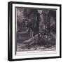 Escape of Roger Mortimer from the Tower Ad 1323-Charles Ricketts-Framed Giclee Print