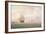 Escape of the U.S. Frigate Constitution, 1838-Thomas Birch-Framed Giclee Print