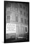 Escape Rope Hanging from Apartment in East Berlin-null-Framed Photographic Print