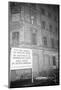 Escape Rope Hanging from Apartment in East Berlin-null-Mounted Photographic Print