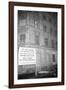 Escape Rope Hanging from Apartment in East Berlin-null-Framed Photographic Print