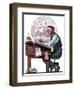 "Escape to Adventure", June 7,1924-Norman Rockwell-Framed Giclee Print