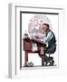 "Escape to Adventure", June 7,1924-Norman Rockwell-Framed Giclee Print