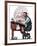 "Escape to Adventure", June 7,1924-Norman Rockwell-Framed Giclee Print