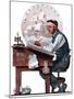 "Escape to Adventure", June 7,1924-Norman Rockwell-Mounted Giclee Print