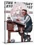 "Escape to Adventure" Saturday Evening Post Cover, June 7,1924-Norman Rockwell-Stretched Canvas