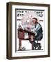"Escape to Adventure" Saturday Evening Post Cover, June 7,1924-Norman Rockwell-Framed Giclee Print