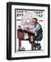 "Escape to Adventure" Saturday Evening Post Cover, June 7,1924-Norman Rockwell-Framed Giclee Print