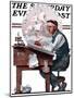"Escape to Adventure" Saturday Evening Post Cover, June 7,1924-Norman Rockwell-Mounted Giclee Print