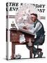 "Escape to Adventure" Saturday Evening Post Cover, June 7,1924-Norman Rockwell-Stretched Canvas