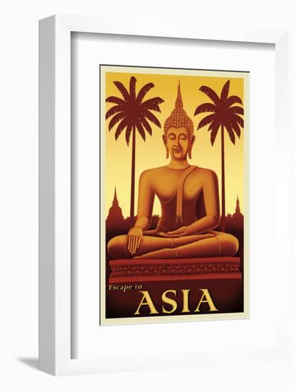 Escape to Asia-Steve Forney-Framed Art Print